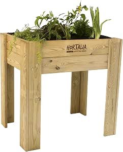 Mesa de cultivo Garden Brico Hortalia 120 x 80 x 40 cm: Amazon.es ...