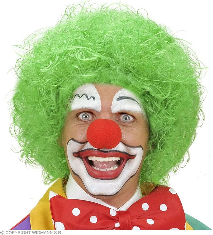 Clown Green Wig for Hair Accessory Fancy Dress Amazon.co.uk Clothing