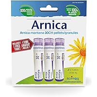 Boiron Arnica montana 30ch.Homeopathic medicine 3 tubes (4g each tube)