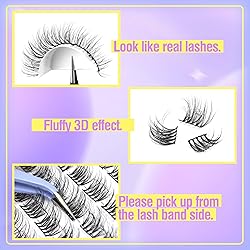 Natural Lash Clusters Wispy Cluster Eyelash