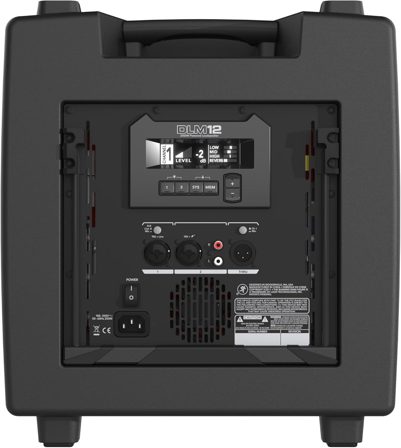 mackie 2000 watt speakers