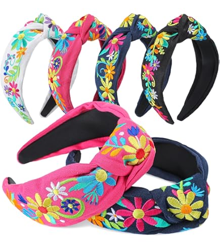 Amazon.com : OUTVIE Boho Ethnic Wind Knotted Headbands  display picture 3