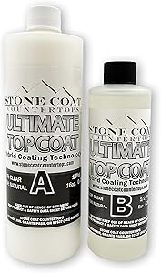 Ultimate Top Coat (Stone Coat Countertops) - Scratch-Resistant & UV-Resistant Epoxy Enhancer! Finish and Coat Epoxy Projects with Revolutionary Hybrid Coating Technology!