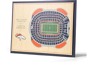 YouTheFan NFL 5-Layer StadiumView Wall Art