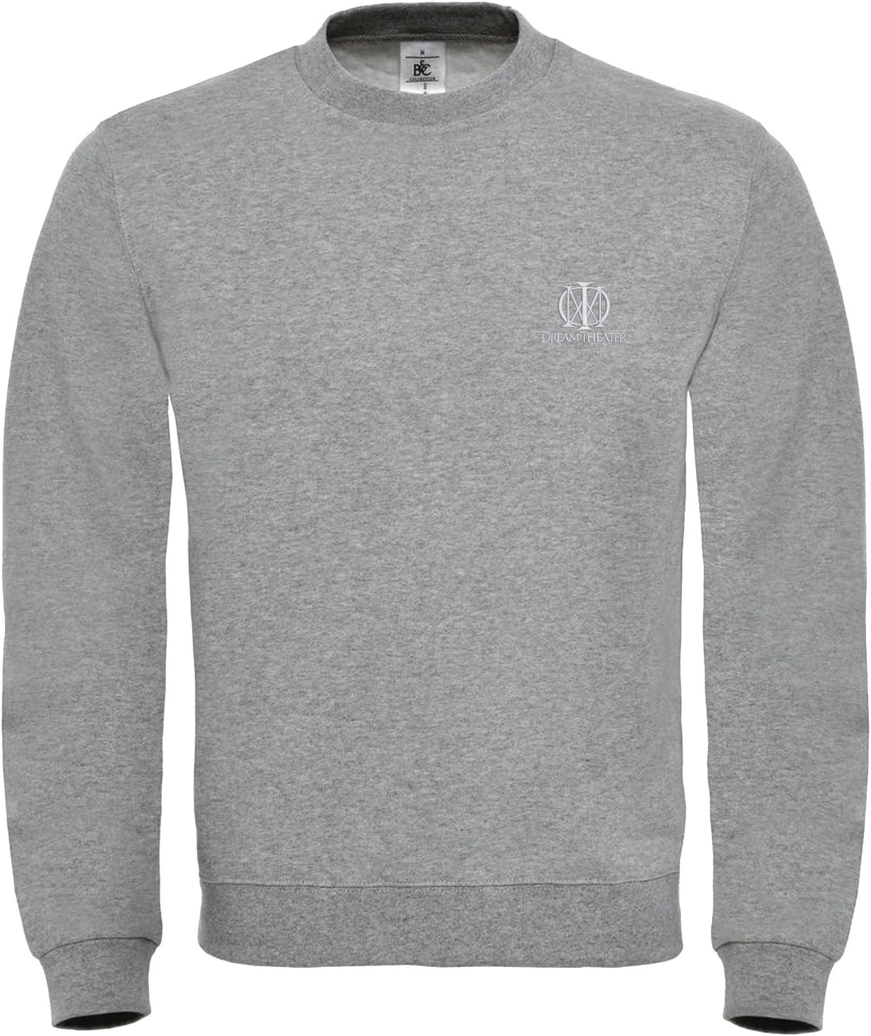 avstickerei Dream Theater Embroidered Sweatshirts VIP Really Premium Quality - 6128 Grey