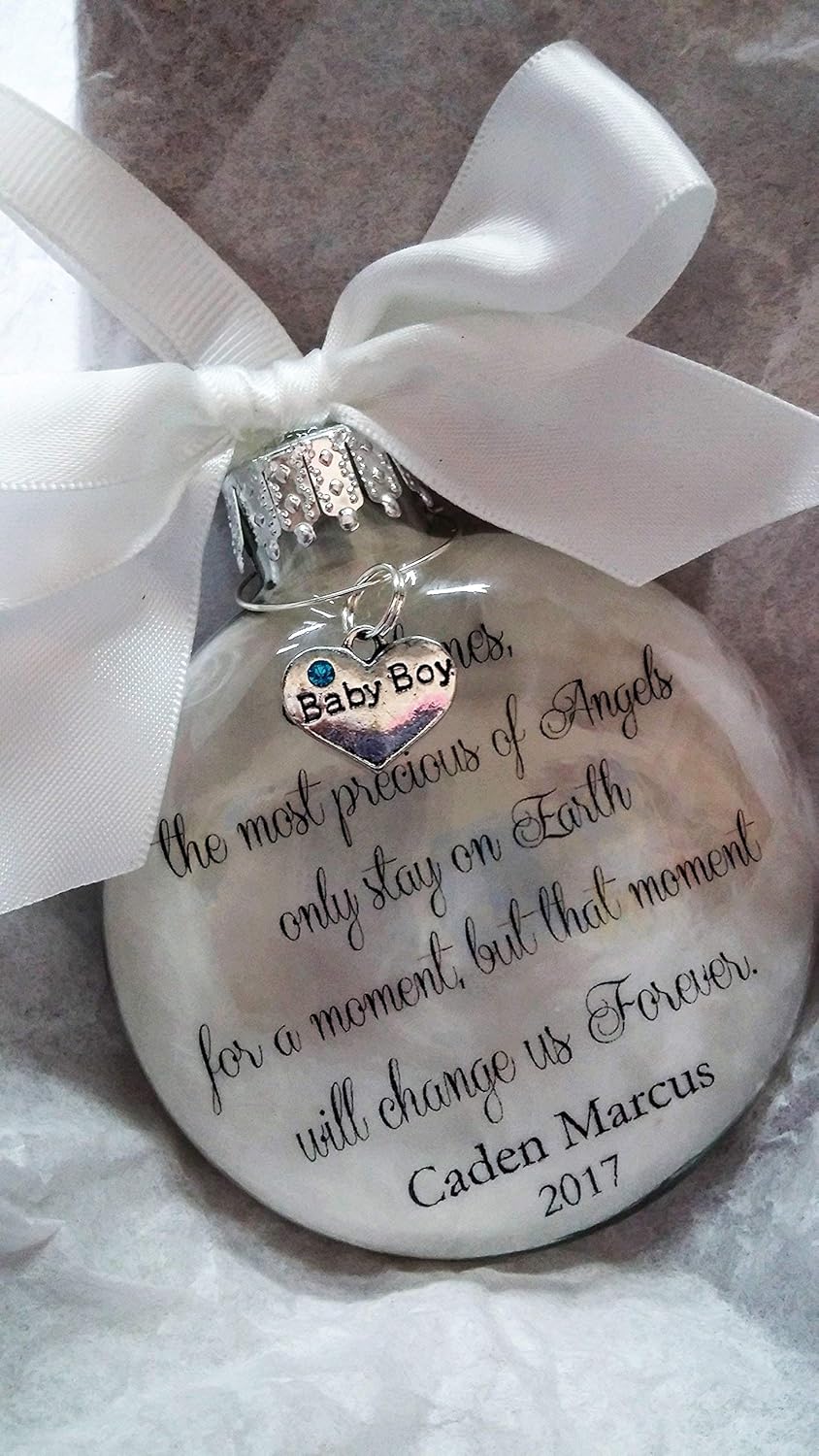 baby memorial ornament