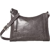 Frye Women's Melissa Zip Crossbody Bag, Stylish Handbag with Adjustable Strap &amp; Pockets