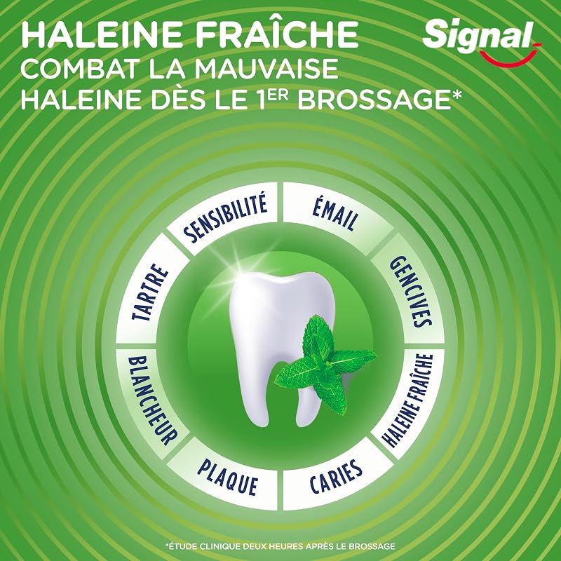 Dentifrice Integral 8 Haleine Fraîche Protection Complète 75ml