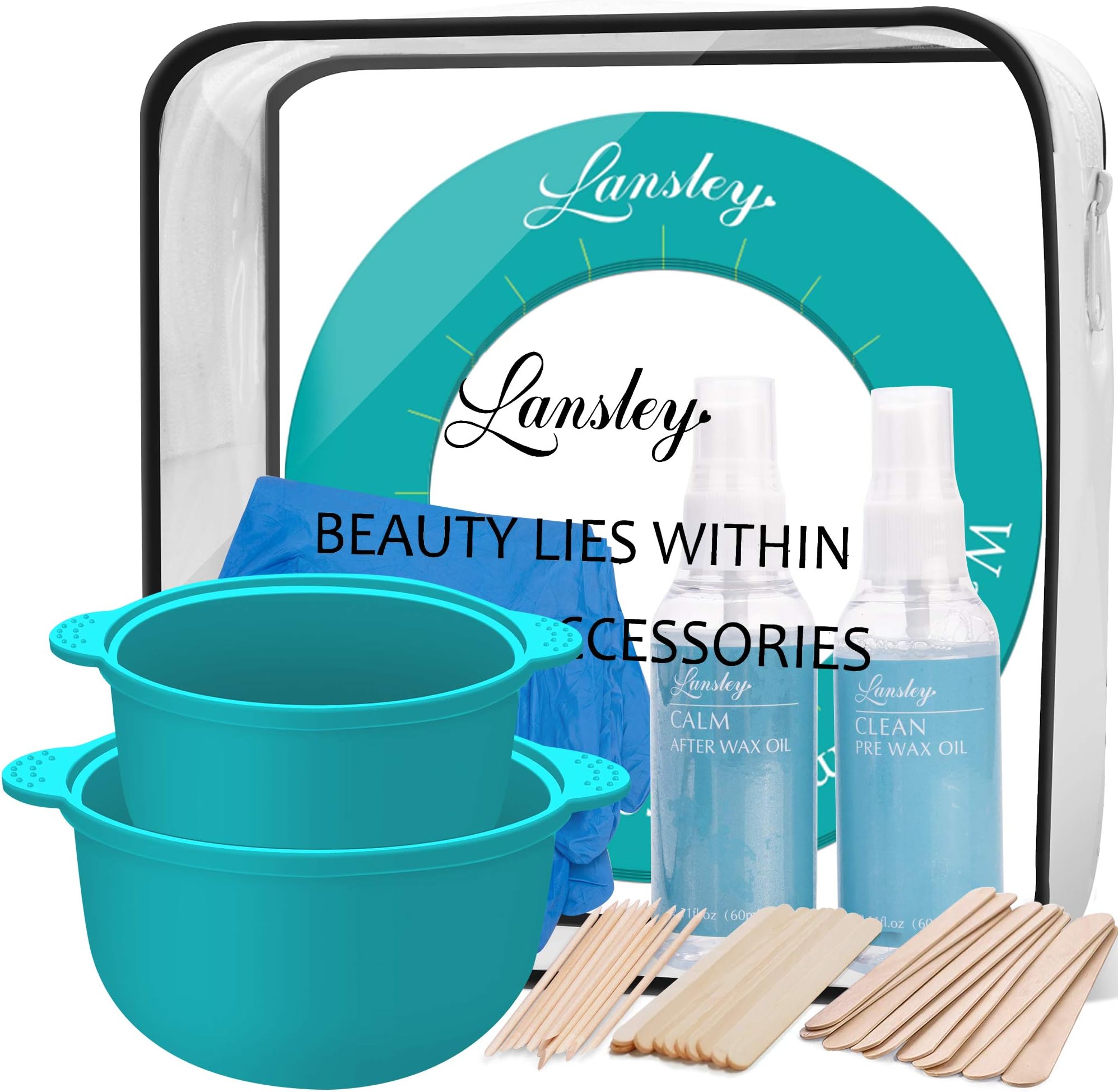 Lansley Waxing Kit 41 Items Wax Accessories
