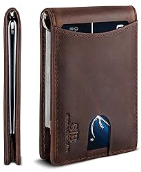 SERMAN BRANDS RFID Blocking Slim Bifold Genuine