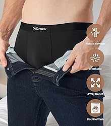 DAVID ARCHY Mens Underwear Trunks Comfortsoft