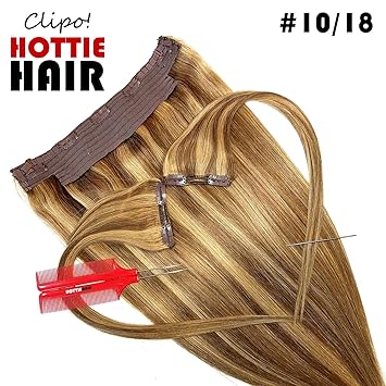 Amazon Com Clipo Hottie Hair Halo Clip In Hair Extensions