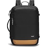 Pacsafe GO Anti Theft 34L Carry-on Backpack, Jet Black