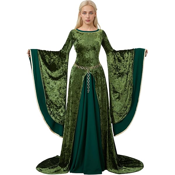 Amazon.com: The Red Woman Melisandre Cosplay Costume Renaissance Medieval  Maxi Dress Victorian Irish Gothic Retro Gown (Small) : Clothing, Shoes &  Jewelry