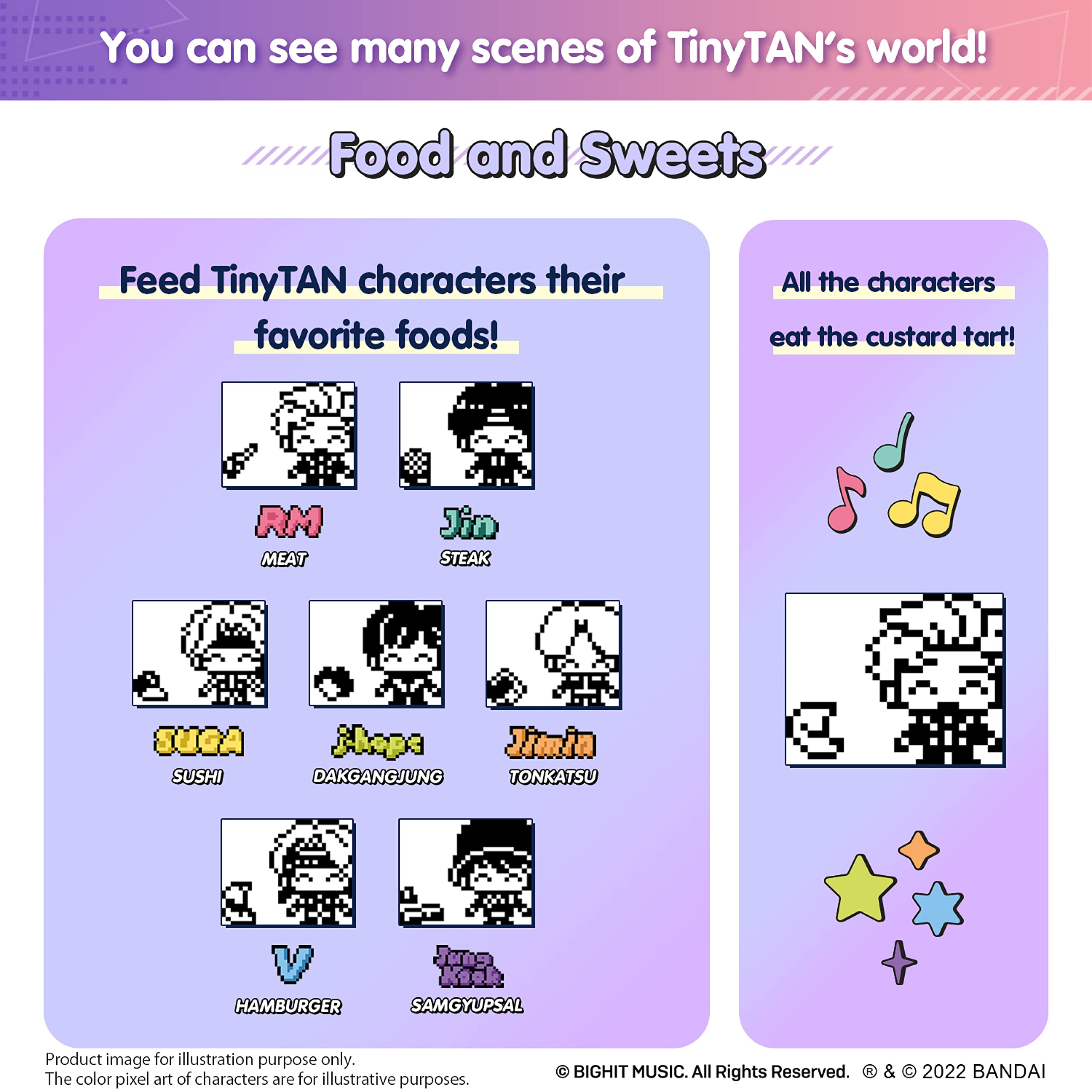 Tamagotchi Nano x TinyTAN - Purple