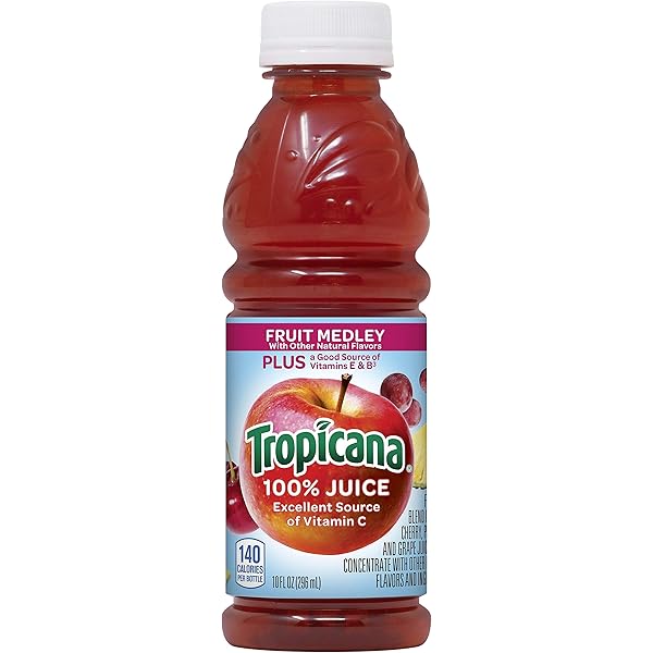 Tropicana 100 Juice 3Flavor Fruit Blend Variety Pack, 10 Fl Oz