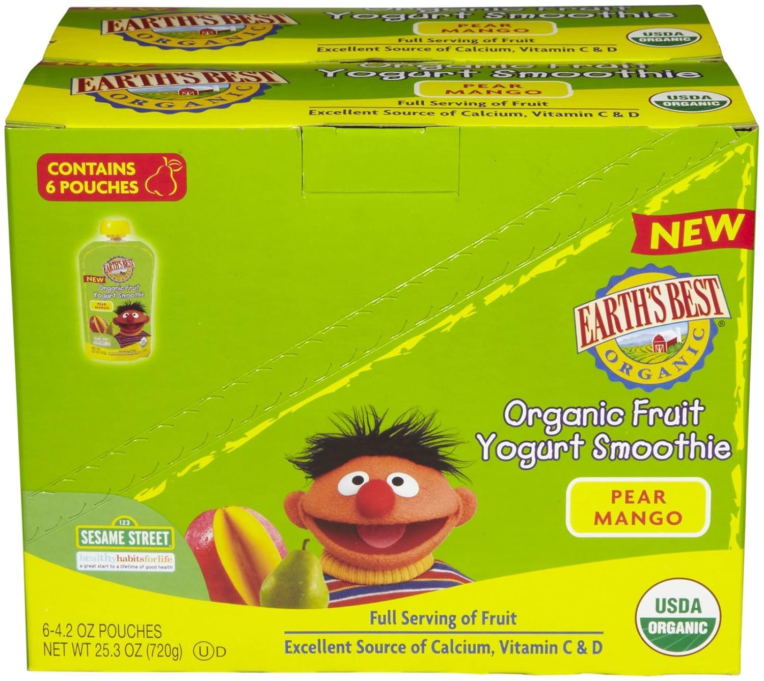 earth's best smoothie pouches