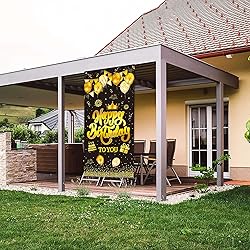wongmode Happy 40th Birthday to You Door Banner