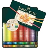 Faber-Castell Polychromos Buntstifte – 24er Metalletui, Lichtbeständig & Kräftig