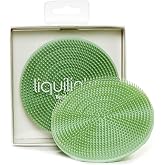 LiquiLinks Body Buffer - Silicone Bath Loofah for Teen Girls (Sage Green) | Lathers &amp; Gently Exfoliates in the Shower, More Hygienic Than Mesh, Rinses Clean, Trendy Gift for Women