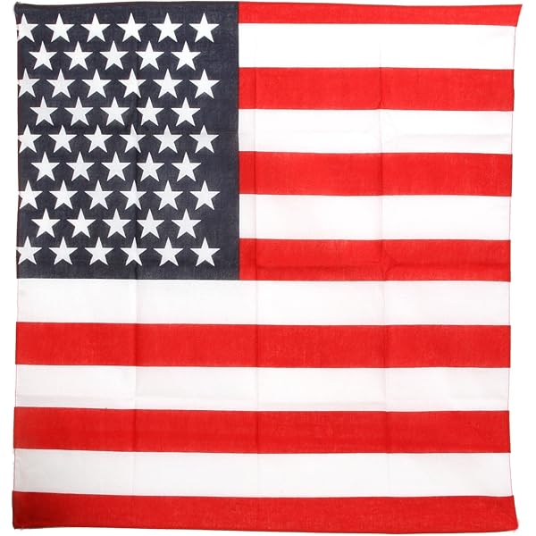 Amazon.com: American Flag Bandana: Novelty Bandanas