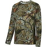 BASSDASH Men's Hunting Camo Performance Long Sleeve Shirt Fishing UPF50+ FS13M