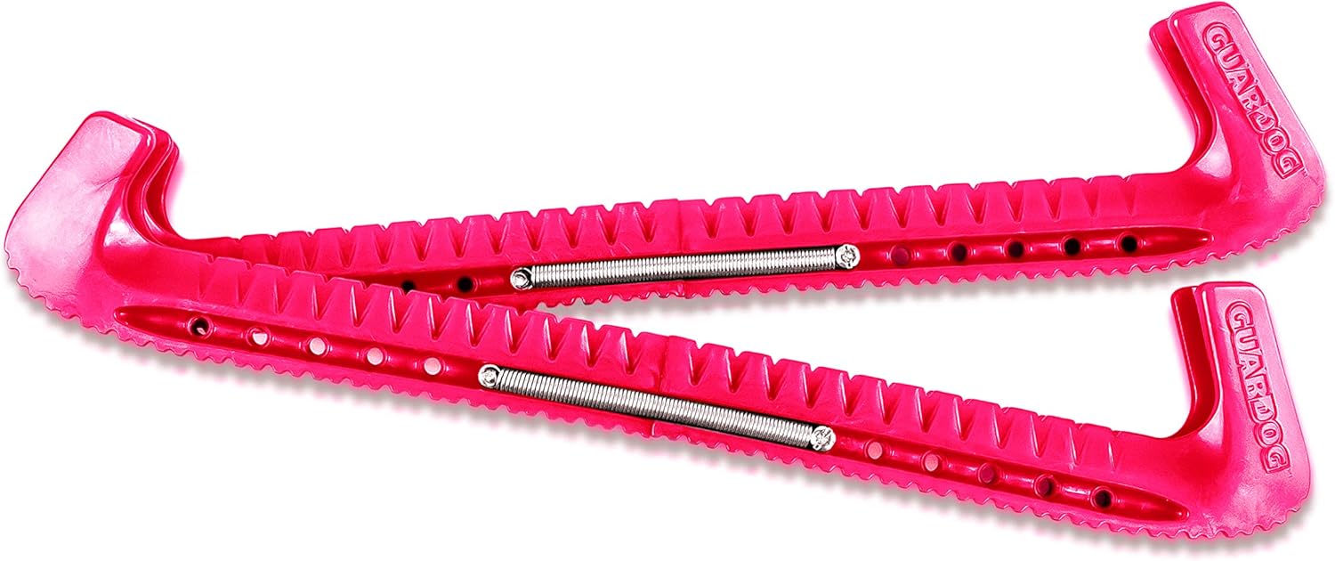 Proguard Sports Ice Skate Blade Covers, Deluxe Figure Skate Guards are Easy to Adjust and Can Be Trimmed to Fit, Versatile Skate Protectors for All Ice Skates 1 Pair, Pink Pearl : Hockey Protective Gear : Sports & Outdoors