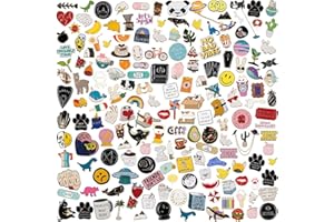 KILIPOL 20 PCS Mixed Enamel Brooch Pins Bulk Set | Decoration Lapel Pin Clothes Accessories Birthday Christmas Festival Gift for Girls Women, No Repetition (Random Style)