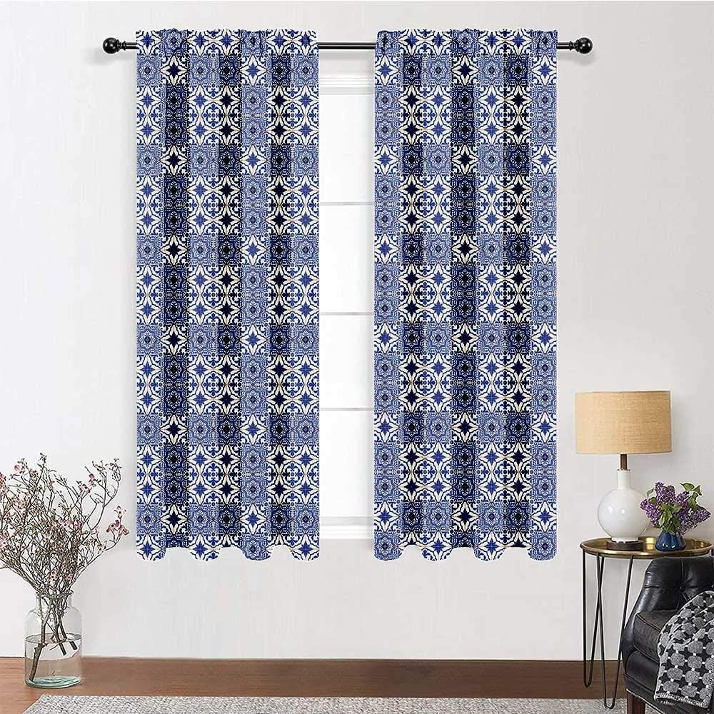 Interestlee - Cortinas para puerta francesas marroquíes para recámara