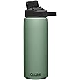 CamelBak Chute Mag 20oz Vacuum Insulated Stainless Steel Water Bottle, Moss