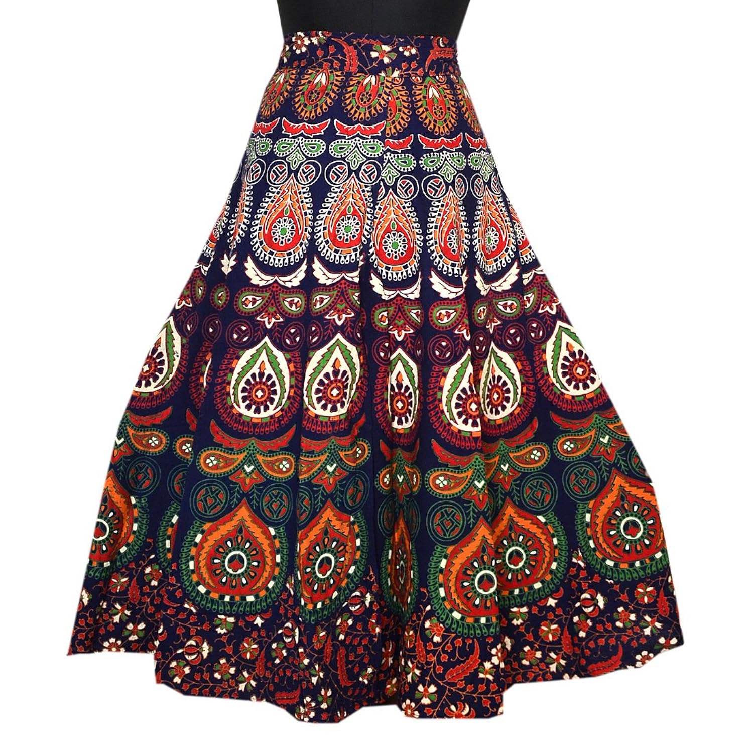 jwf women's cotton skirt (multi color) 2 pcs