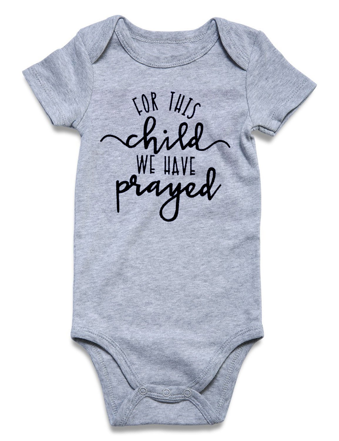 BFUSTYLE Short Sleeve Baby Romper Unisex Funny Letter Print Onesies Body Suit Pajamas Jumpsuit for Baby Boy Girl (12-18 Months)