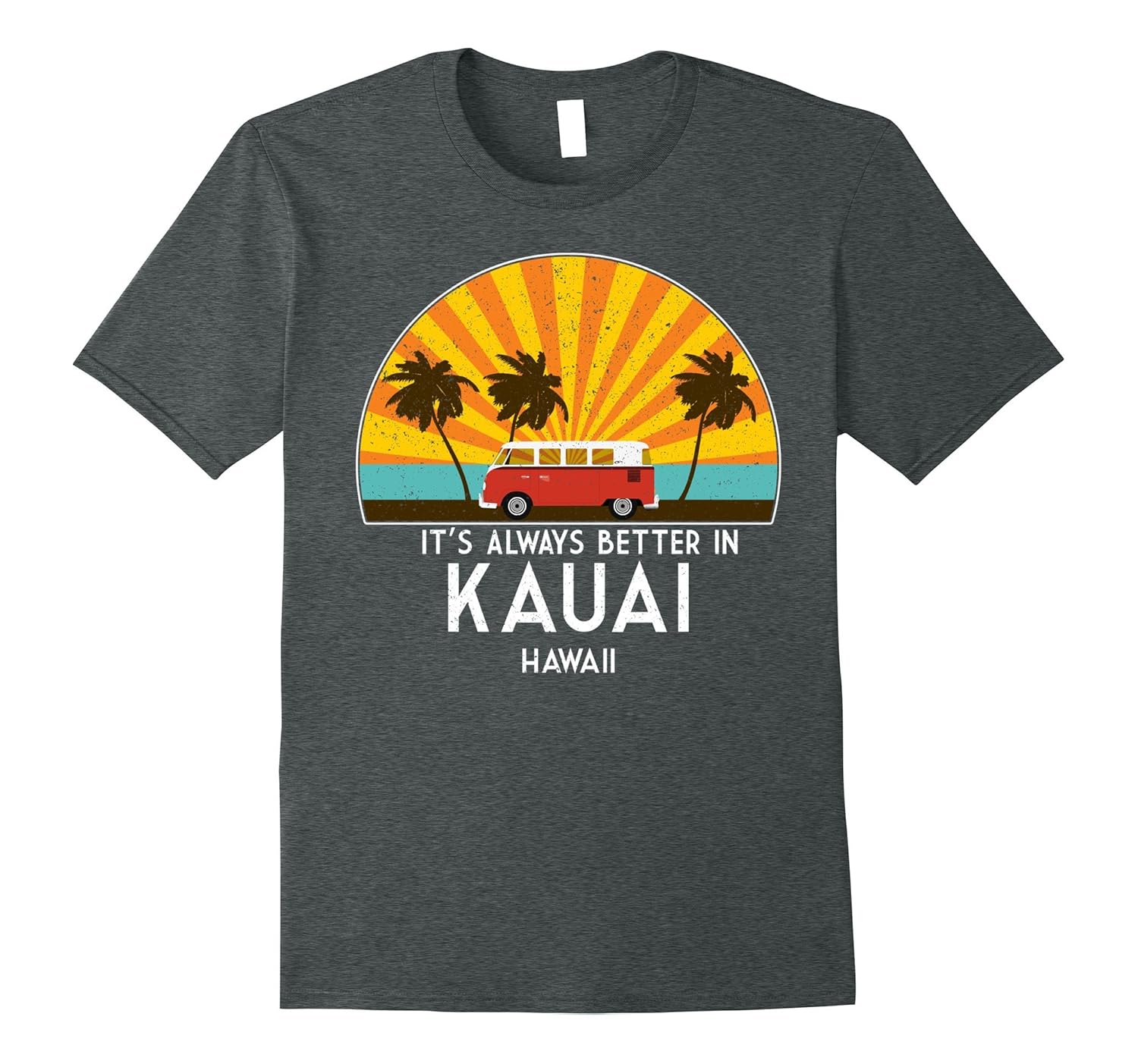 Kauai, Hawaii Souvenir TShirt Kauai Gift TShirt4LVS