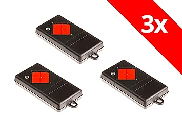 3 Dickert Handsender MAHS40-01 AM 1-Befehl 40,685 Mhz TX40 DX40 DX AHS 10 Codierschalter