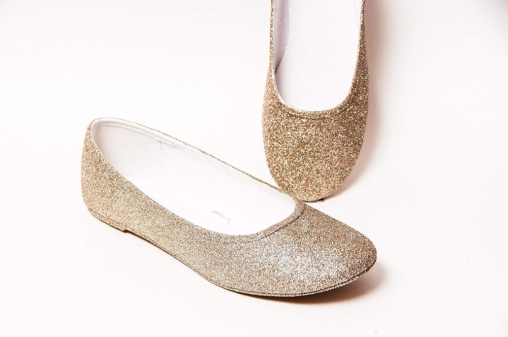 champagne glitter sneakers