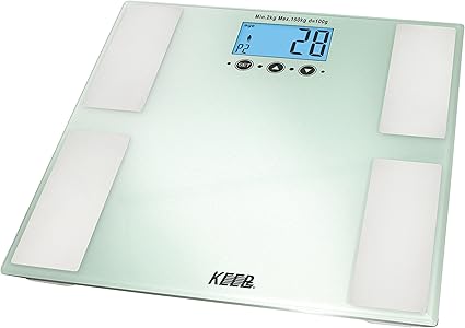 Amazon ７つの多機能 薄型設計2 5cm デザイン おしゃれな 体重計 体組成計 ヘルススキャン ホワイト Mehr 1wh マクロス 体重 体脂肪 体組成計 通販
