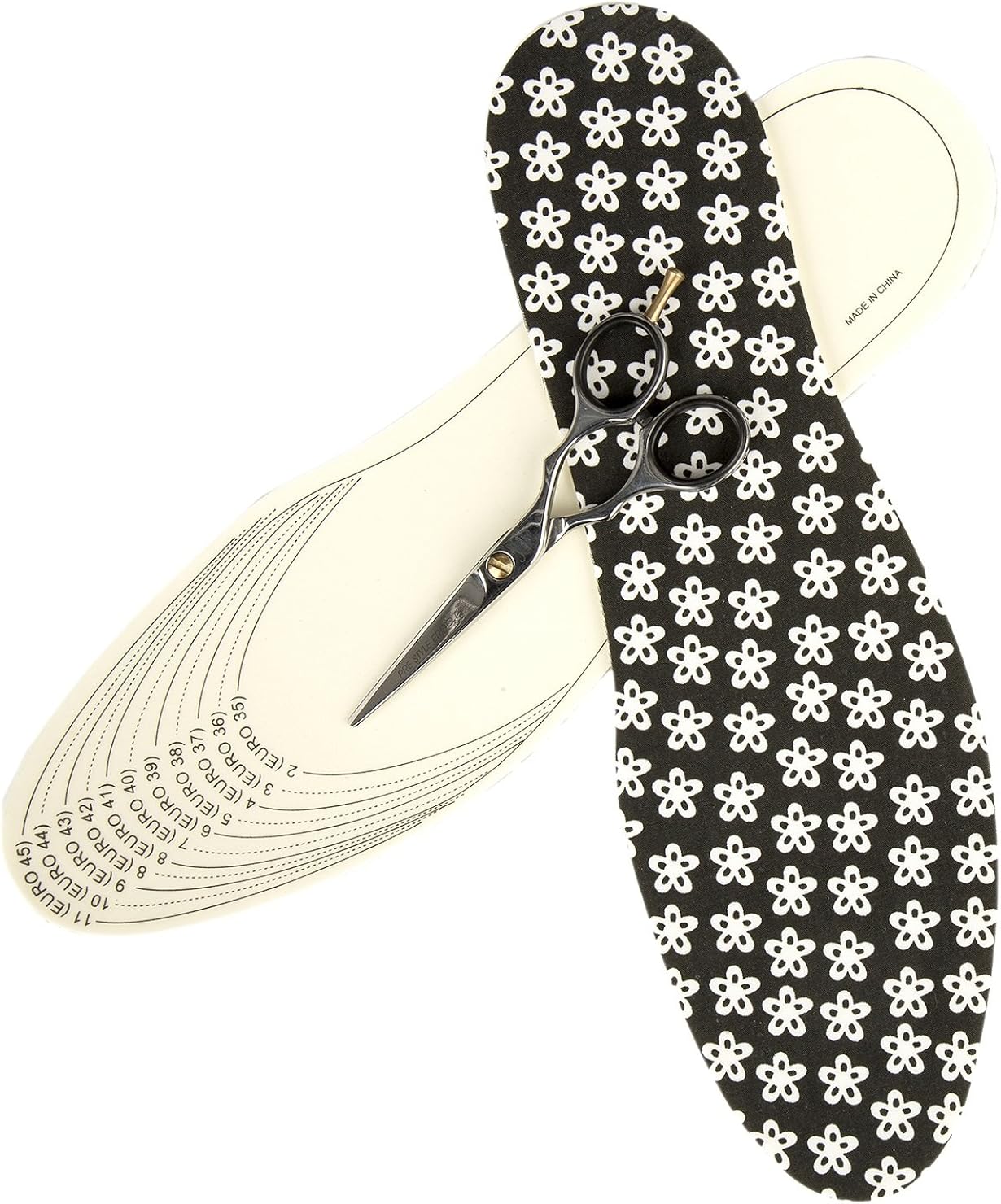 Perfection Comfort Insoles Full Length Cut to Size Patterned Insoles