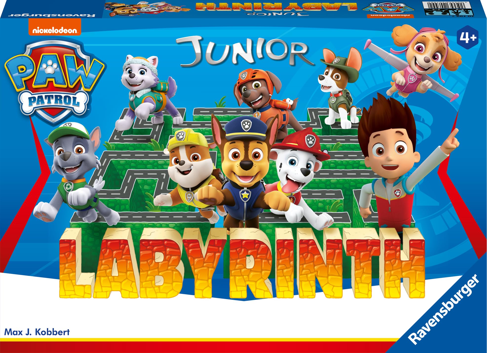 Ravensburger Kinderspiel Paw Patrol Junior Labyrinth 20799 - das bekannte Brettspiel von Ravensburger als Junior Version, Kinderspiel für Kinder ab 4 Jahren - Geburtstagsgeschenke 3