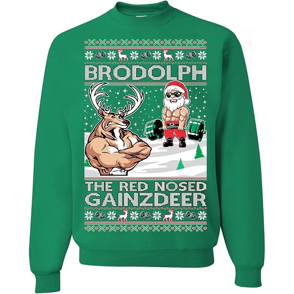 Grateful Dead Weihnachts-Sweatshirt – Retro Tanzende Bären Design, Burgundy, Unisex, Made In Germany