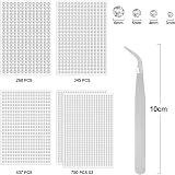 Sularpek 2542Pcs Gem Stickers 5 Sheets Self-Adhesive Acrylic Rhinestones view 2