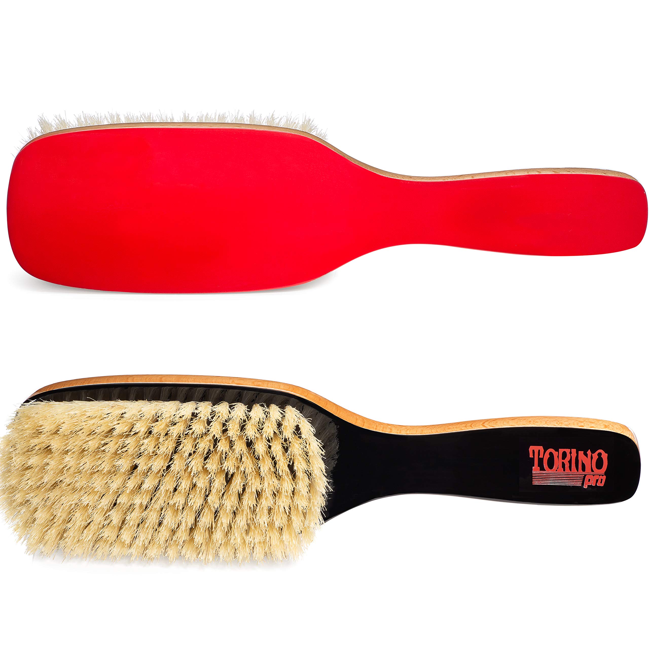 Torino Pro Medium Hard Wave Brush By Brush King 1590