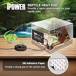 iPower 6X8 Inch 8 Watts Reptile Heating Mat with