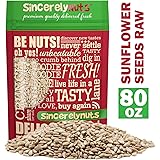 Sincerely Nuts Sunflower Seed Kernels Raw (No Shell) (5lb bag) | Delicious Antioxidant Rich Snack | Source of Protein, Fiber,