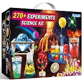 JOPSHEEN 270+ Experiments Science Lab Kit for Kids Boys Girls | Birthday Gifts Toys, Chemistry Set, Volcano, Crystal, Magic, Physics S.T.E.M Educational Project