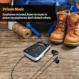 LEMEGA PR1L Pocket DAB Radio FM Radio 20 Presets LCD Display Light view 4