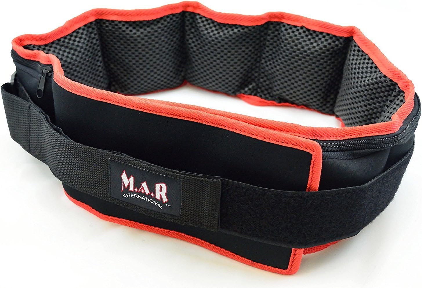 M.A.R International Ltd. Weighted Waist Belt with Contour Foam