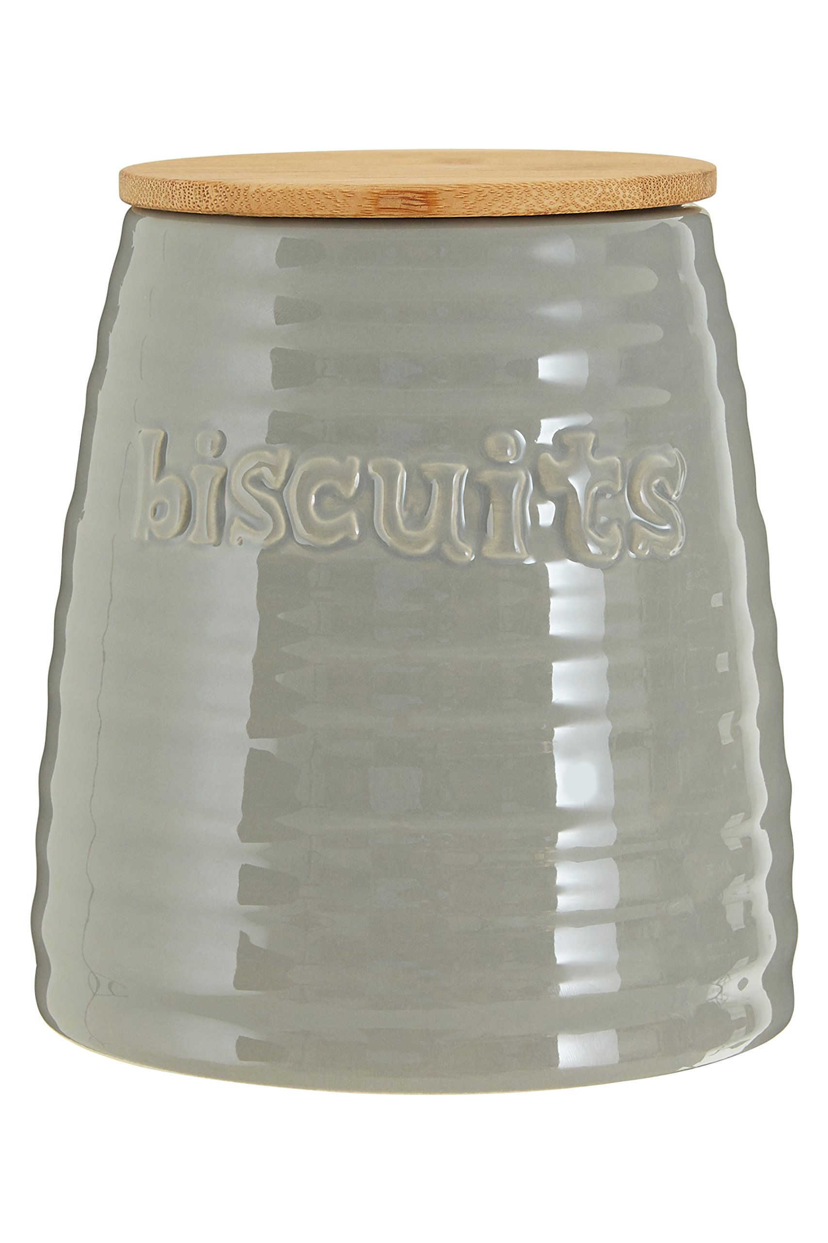 Premier Housewares Winnie Biscuit Canister, Grey