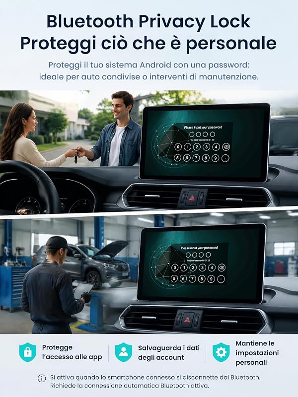 Adattatore CarPlay Wireless Android Auto, 4GB+32GB AI Box 3 in 1 per Cavo OEM CP/AA, Doppio WiFi e Hub Bluetooth IoT, AI Box CarPlay per Netflix/YouTube/TikTok/TF Scheda, DriveChat AI Voice, CB4B