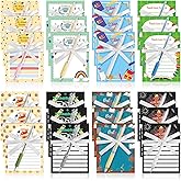 ReliThick 48 Pcs Teacher Sticky Notes with Pens Teacher Christmas Appreciation Gifts Set Bulk Funny Graduation Motivational to Do List Notepads for School Office Supplies(Stylish,Teacher's Day Style)