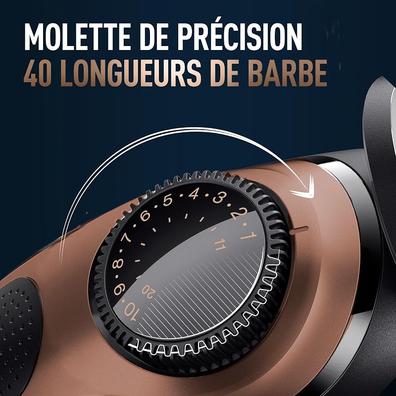 Tondeuse Barbe Homme Pro, Electrique, Multicolore